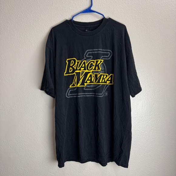 Kobe Bryant Black Mamba Vintage Majestic NBA Shirt Size XXL - Picture 3 of 9